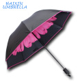 Alle Arten von Blumenarten Meistverkaufte Werbe Factory Günstige Custom Print Kleine Regenschirm UV-Schutz Regenschirme Großhandel